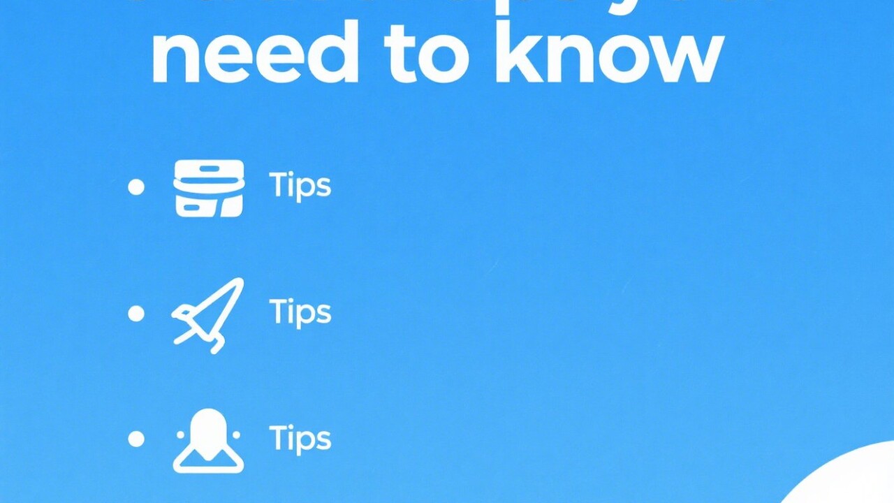 5 Tip Travel Yang Aku Harap Aku Tahu Awal-Awal Dulu